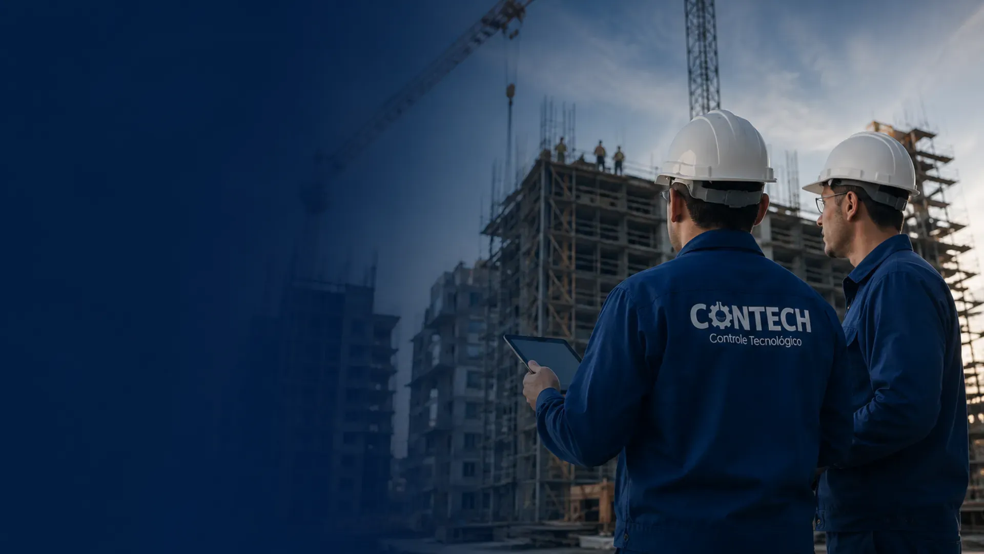 Visita de Controle Tecnológico em obra de construção civil